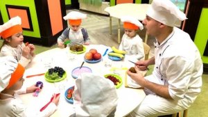 Кулинарный мастер-класс для детей в Кембриджуниор: готовим фруктовый салат!