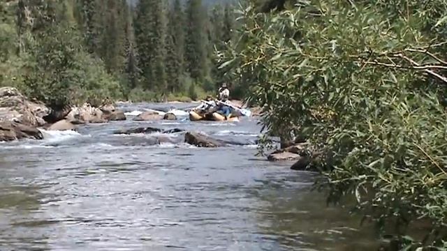 Сплав по реке Тумна 2011 июль . смотреть онлайн