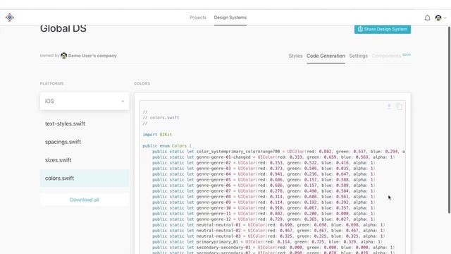 Managing your Design Systems with Sympli Handoff