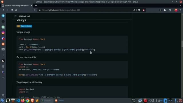 How to get Google Bard API (unofficial) for free | Use Google Bard in your projects | -bigbrar смотреть онлайн