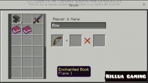 How to make a fire sword and fire bow in minecraft