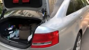 Автоматическое открытие крышки багажника Audi A6 Неоригинальный газовый упор STARKE 183024 вместе о