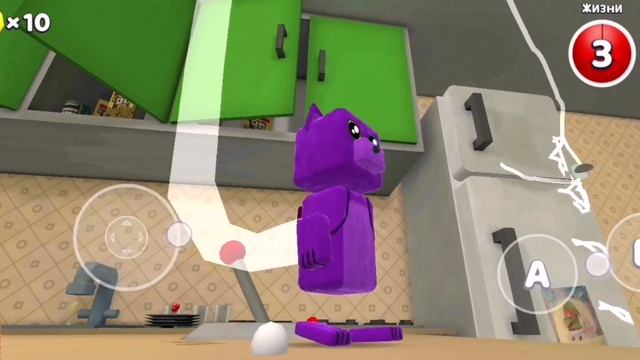 Super Bear Adventure.Tricks in a giant house. Супермишка.Трюки в гигантском доме.