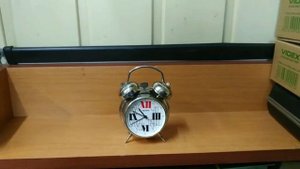 Ракета механический будильник.