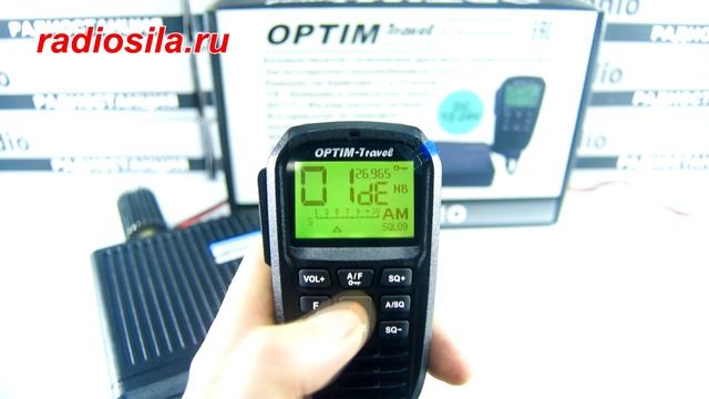 Обзор автомобильной рации Optim -  Travel