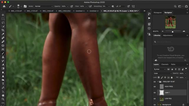 Use This Empty Layer In My Frequency Separation Action To Match Skin Tones In Photoshop смотреть онлайн