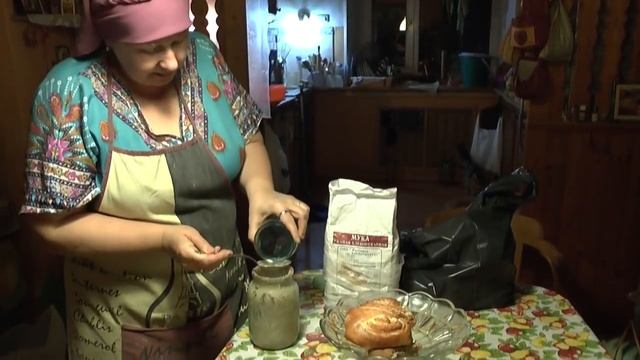 Выпечка ржаного бездрожжевого хлеба, Мастер-класс от Ергиной Веры Дмитриевны.