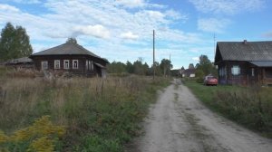 Деревни в глубинке России. Деревня Гарель. Тихая и уютная деревня. Деревня на окраине леса.