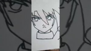 Рисунок , аниме мальчик )