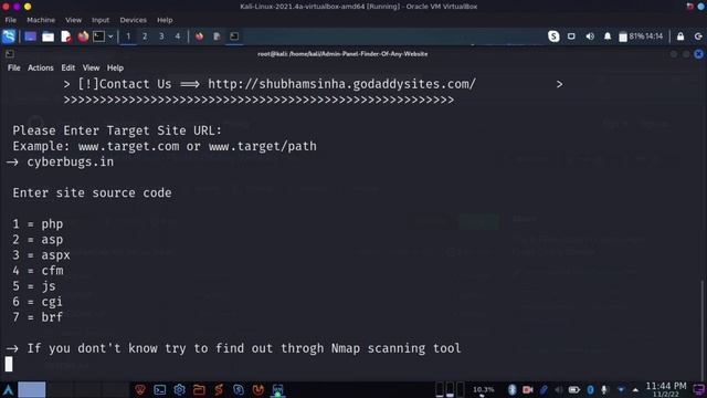 How Hacker Find Admin Panel | Admin Panel Finder Tool | Kali Linux | Ethical Hacking | In Hindi смотреть онлайн