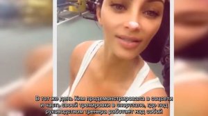 Ким Кардашьян нарушила обещание отказаться от селфи и сфотографировалась в белье