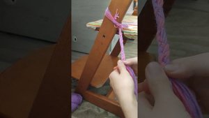 Как сплести пояс из ниток. Мастер класс.