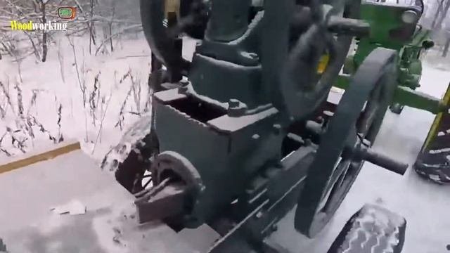 10 опасных машин для переработки дров | 10 Machinery For Processing Wood