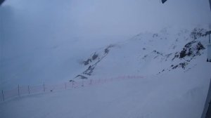 Станция Мир  вид на Эльбрус   Веб камеры Приэльбрусья и Нальчика 2018 02 21 16 50мск 'ВЕЧЕРЕЕТ, БЕЗ