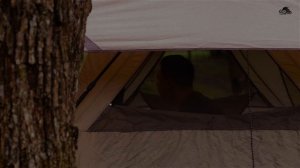 Избавление от стресса  ОДИНОЧНЫЙ КЕМПИНГ под ДОЖДЕМ [ Расслабляющее уютное убежище, ASMR под дождем