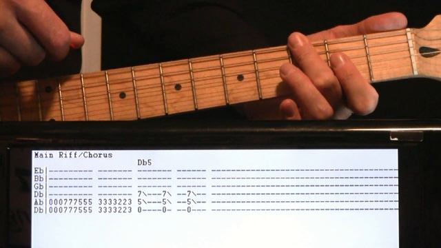 Limp Bizkit Rollin Guitar Tab / Guitar Lesson 6 String Method Tabs смотреть онлайн