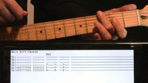 Limp Bizkit Rollin Guitar Tab / Guitar Lesson 6 String Method Tabs