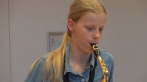 Pirates of the Caribbean - the Black Pearl (saxophone solo by Femke)