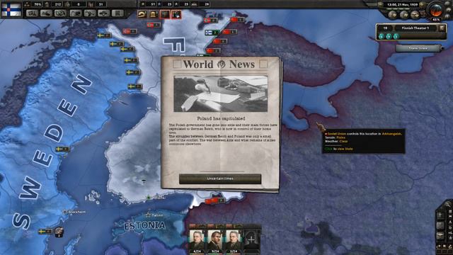 Hearts of Iron IV - Finland - Episode 10 смотреть онлайн