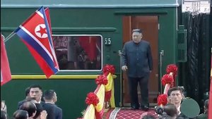 ВНУТРИ бронепоезда КИМ ЧЕН ЫНа. Уникальные кадры