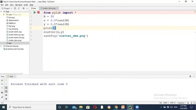 CS210 Matplot Scatter Plot in Python  بالعربي