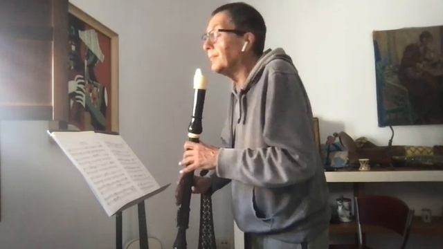 A. Bova, Tango 11, for tenor recorder and guitar смотреть онлайн