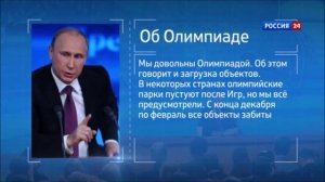 Цитаты В. В. Путина по итогам пресс-конференции 2014 года (полная версия)