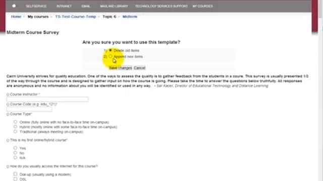 Using the feedback module, posting course surveys in Moodle™ Software Platform смотреть онлайн