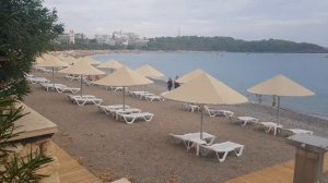 Пляж в Турции. Как доехать до пляжа?  Отель The Marilis Hill resort hotel Spa.