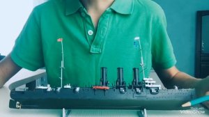 Обзор сборной модели крейсера Аврора