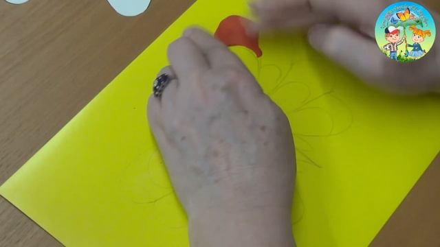 Мастер-класс по ИЗО "Бабочка в стиле мазаика" // ЦДТ "Ново-Переделкино" смотреть онлайн