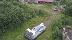 Судоверфь ПАРМА |  # Грузовой катер на воздушной подушке N23gr | HOVERCRAFT