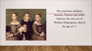 Видео презентация Вильям Шекспир  Жизнь и творчество