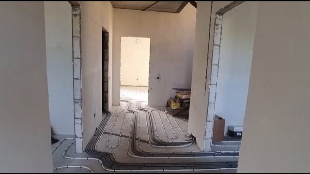 Отопление в двухэтажном доме. Двухконтурный котел.