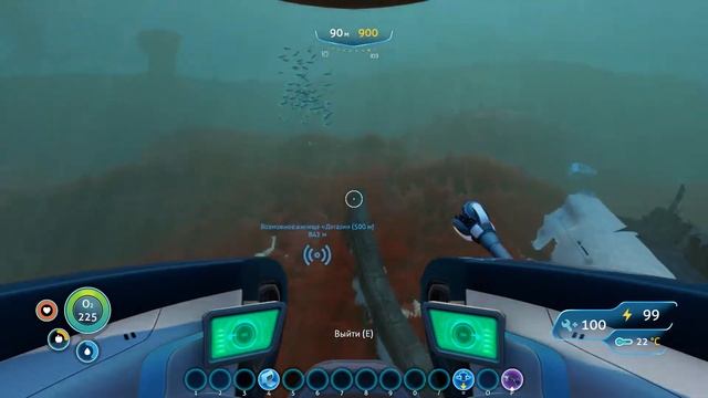 Прохождение Subnautica с модами - #7 Нестандартная модификация Мотылька