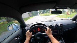 2007 Audi TT 3.2 VR6 250HP QUATTRO S-LINE | POV Test Drive | 0-100 | Review
