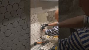 Укладка мазайки. работа должна приносить удовольствие.