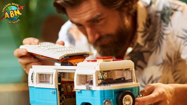 BRAND NEW LEGO VOLKSWAGEN T2 CAMPER VAN DUE FOR RELEASE AUGUST. FIRST EXCITING LOOK. THIS IS AMAZIN смотреть онлайн