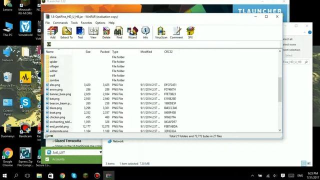 как установить скин на майнкрафт(Tlauncher) смотреть онлайн