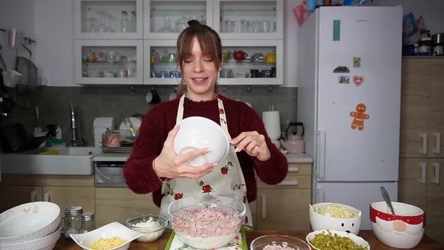 Mimoza salata, moj omiljeni recept - Kremasta a lagana! смотреть онлайн