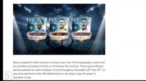 NEW *INSANE 93 AND 97 OVR CARDS* FIFA MOBILE 17 (Flash Freeze Players and Frozen Star Players)