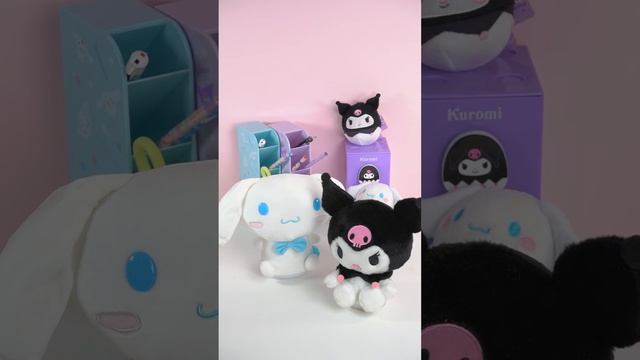 Talking and moving Cinnamoroll and Kuromi plushies from Japan! смотреть онлайн