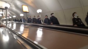 Метро Санкт-Петербурга. Выход со станции Площадь Александра Невского