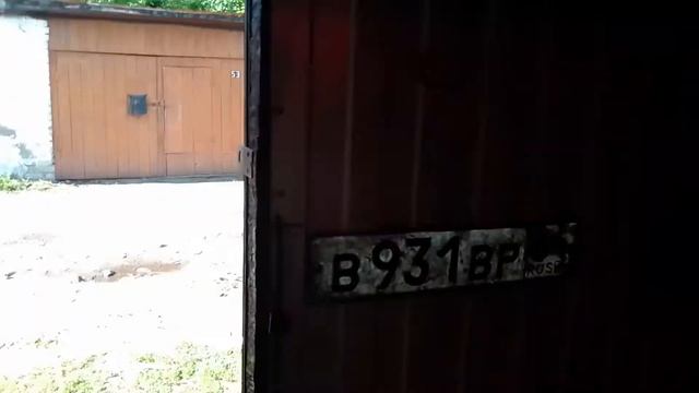 самодельные ворота в гараж (a homemade gate to the garage) смотреть онлайн