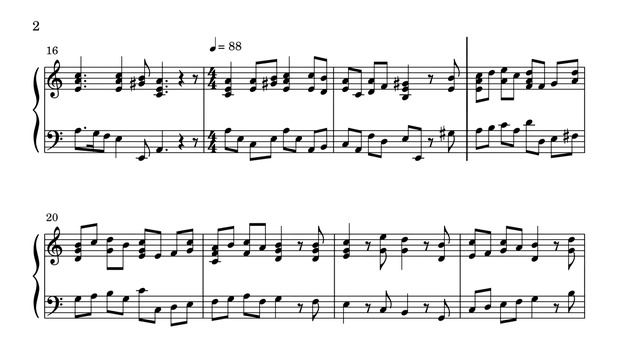 ABRSM 2020-23 Violin grade 6 A3  Siciliana and Allegro(tempo : 50) piano accompaniment