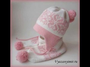 Вязаные шапки для детей. Knitted hats for kids.