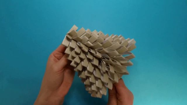 NEW YEAR DIY. Елка из втулок от туалетной бумаги. Новогодние поделки. смотреть онлайн