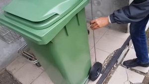 Контейнер для мусора с педалью MGB 120. Инструкция по сборке.