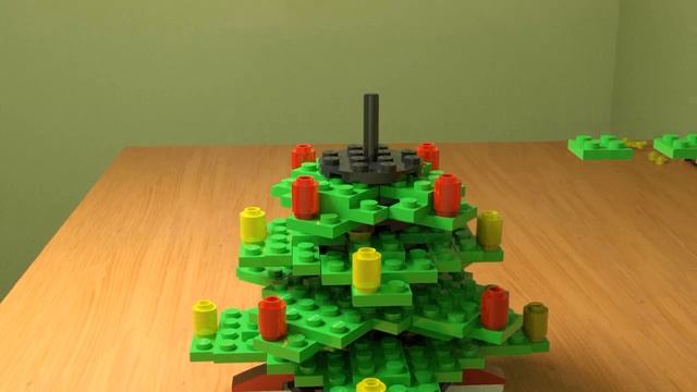 Новогодняя ёлочка из Lego смотреть онлайн