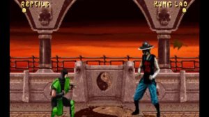 Mortal Kombat 2 REPTILE Gameplay SNES Version Playthrough